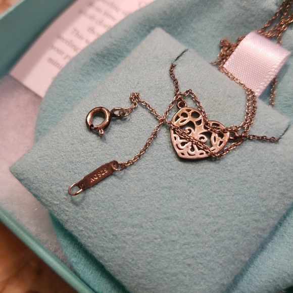 Tiffany and Co Enchant Heart Necklace - Picture 4 of 5